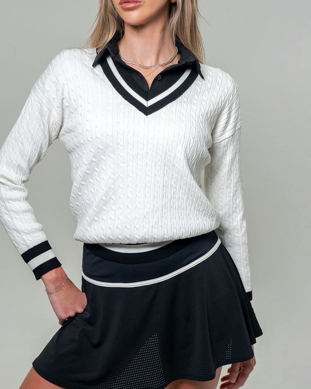 The Birdie V-Neck Sweater