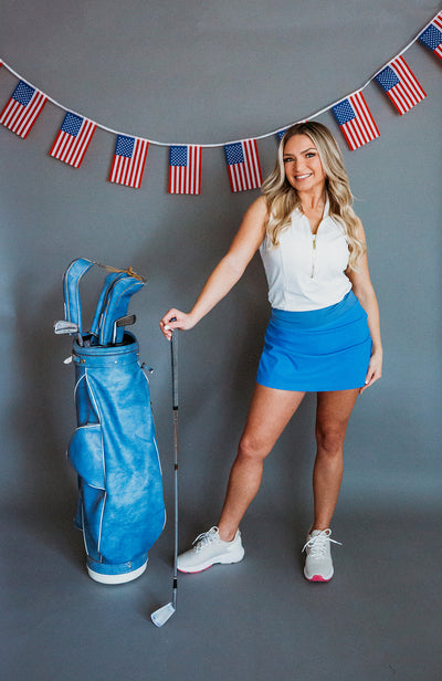 Club Skirt-Light Blue