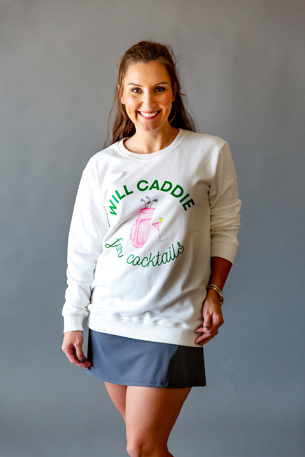 Caddy for Cocktails Sweatshirt