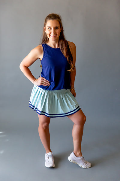 The Details Skirt- Light Blue