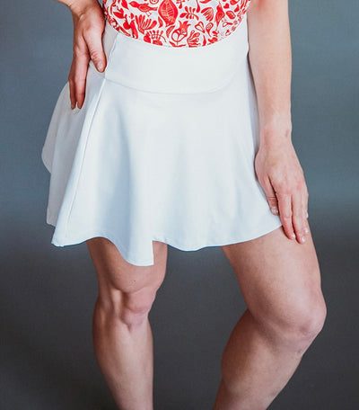 Swing Skirt- White