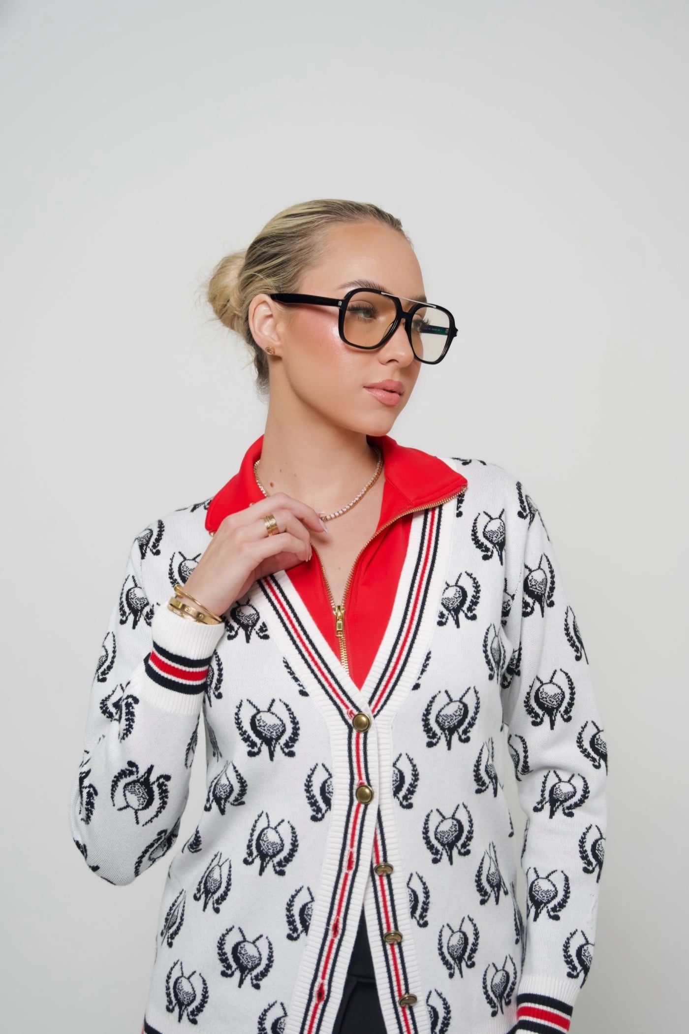 Golf Tee Cardigan