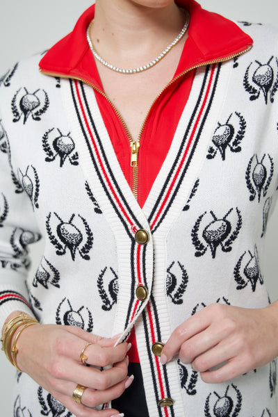 Golf Tee Cardigan