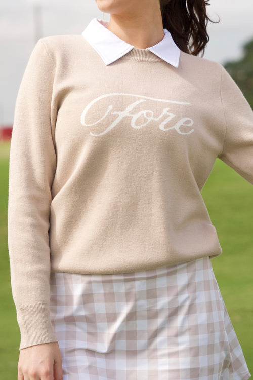 FORE Sweater Beige