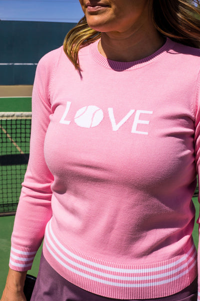 LOVE Tennis Sweater