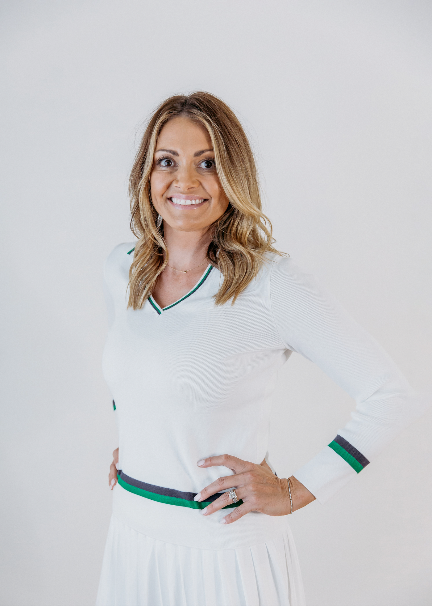 The Rally V-Neck Sweater