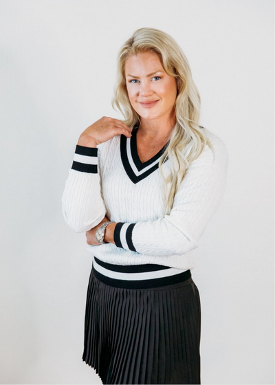 The Birdie V-Neck Sweater