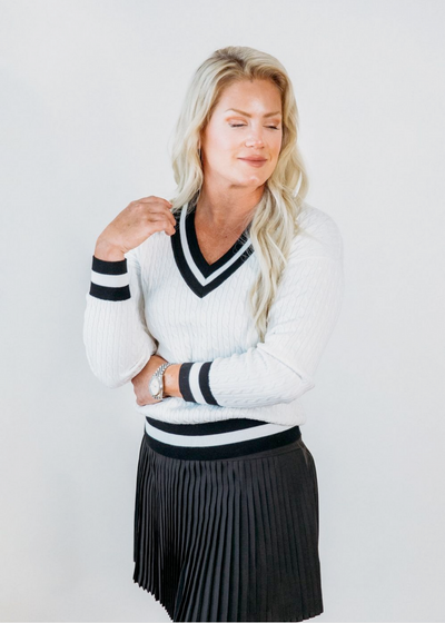 The Birdie V-Neck Sweater