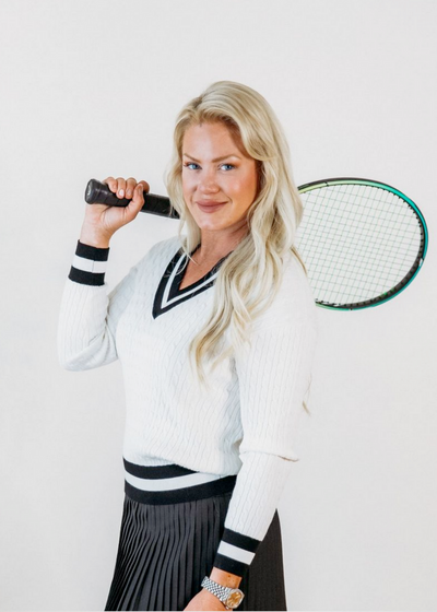 The Birdie V-Neck Sweater